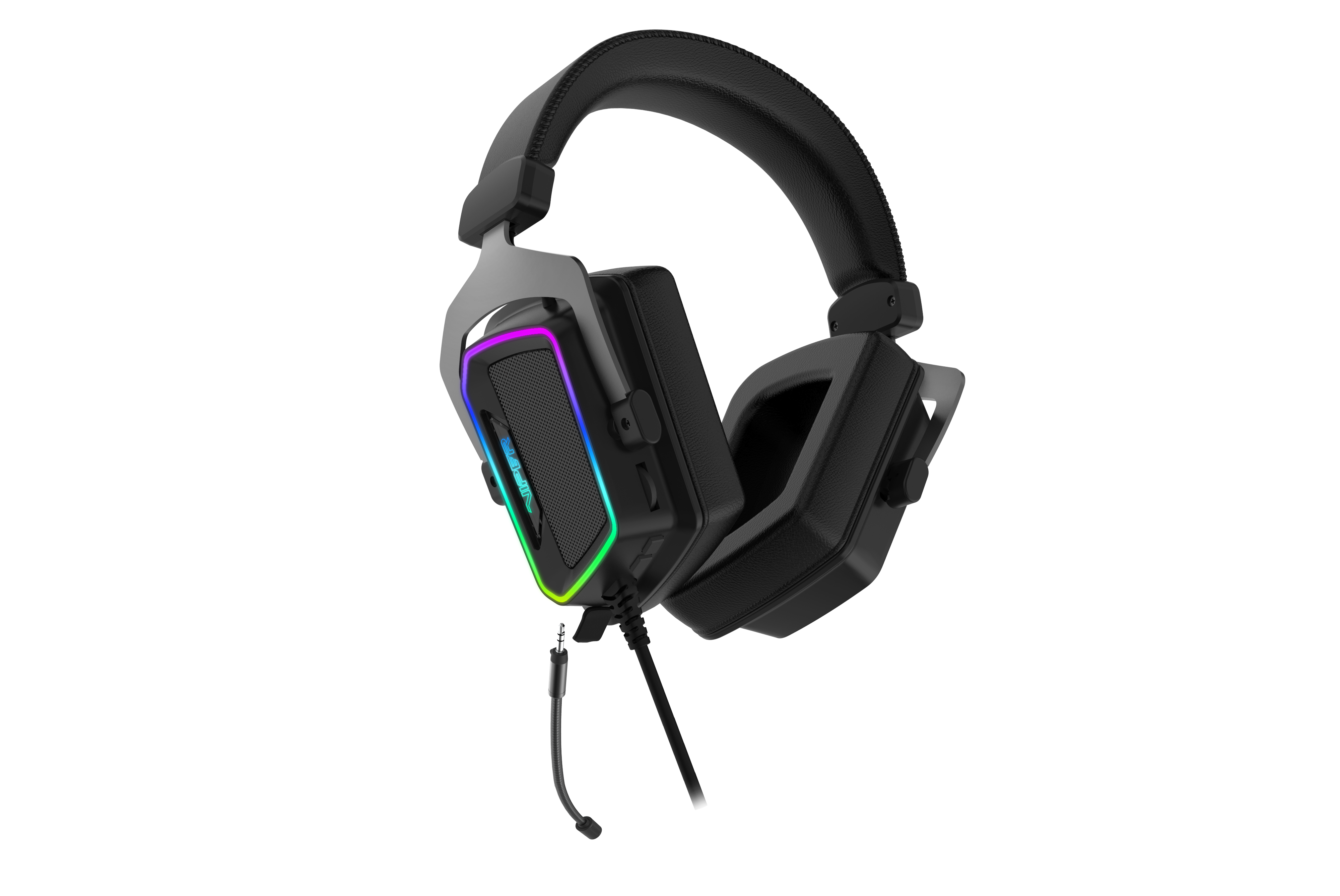 Patriot Viper V380 Virtual 7.1 Surround Sound  PC Gaming Headset w/ ENC Microphone and  Full Spectrum RGB