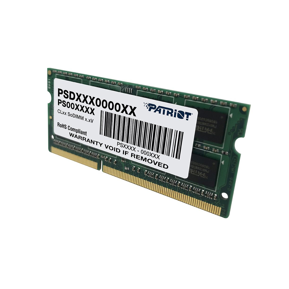 Patriot Signature Series - DDR3 SODIMM PC3-10600 (1333MHz) CL9_Single Module