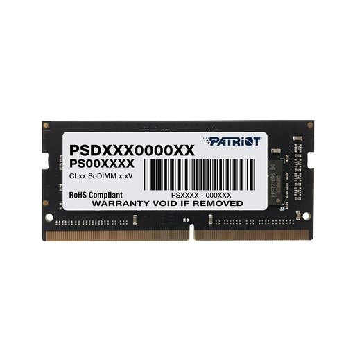 Patriot Signature Series - DDR4 SODIMM PC4-25600 (3200MHz) CL22_Single