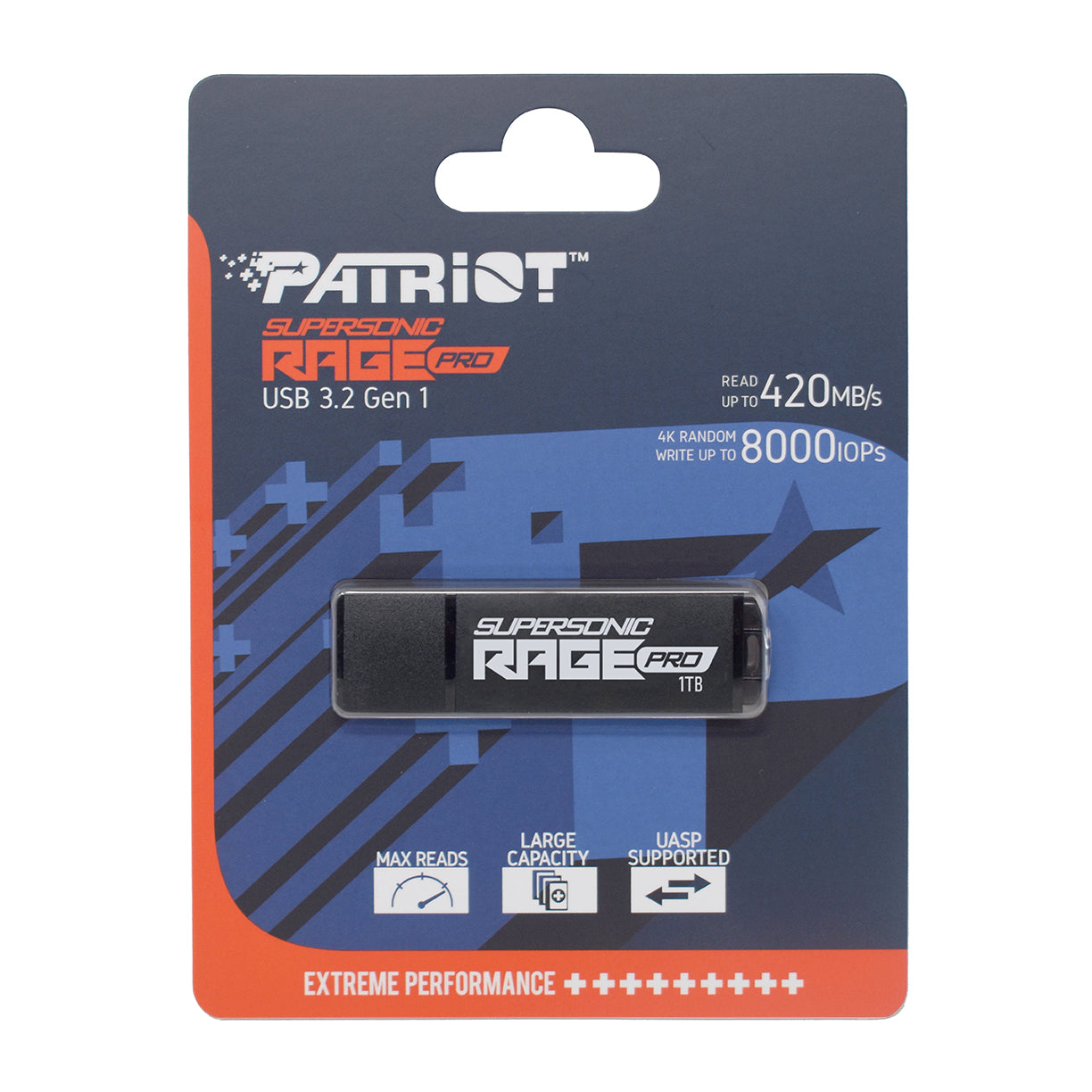 Patriot Supersonic Rage Pro Series - USB 3.2 GEN. 1 Flash Drives