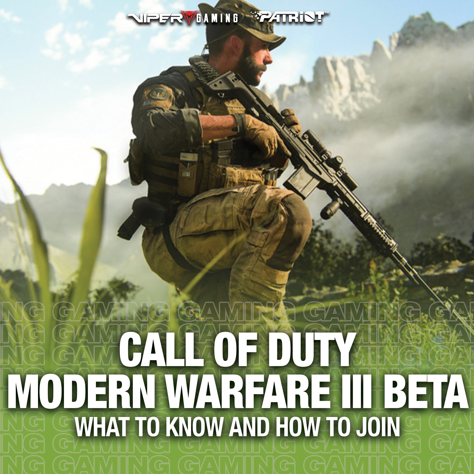 Call of Duty Modern Warfare 3 (2023) Beta: What to Know and How to Join