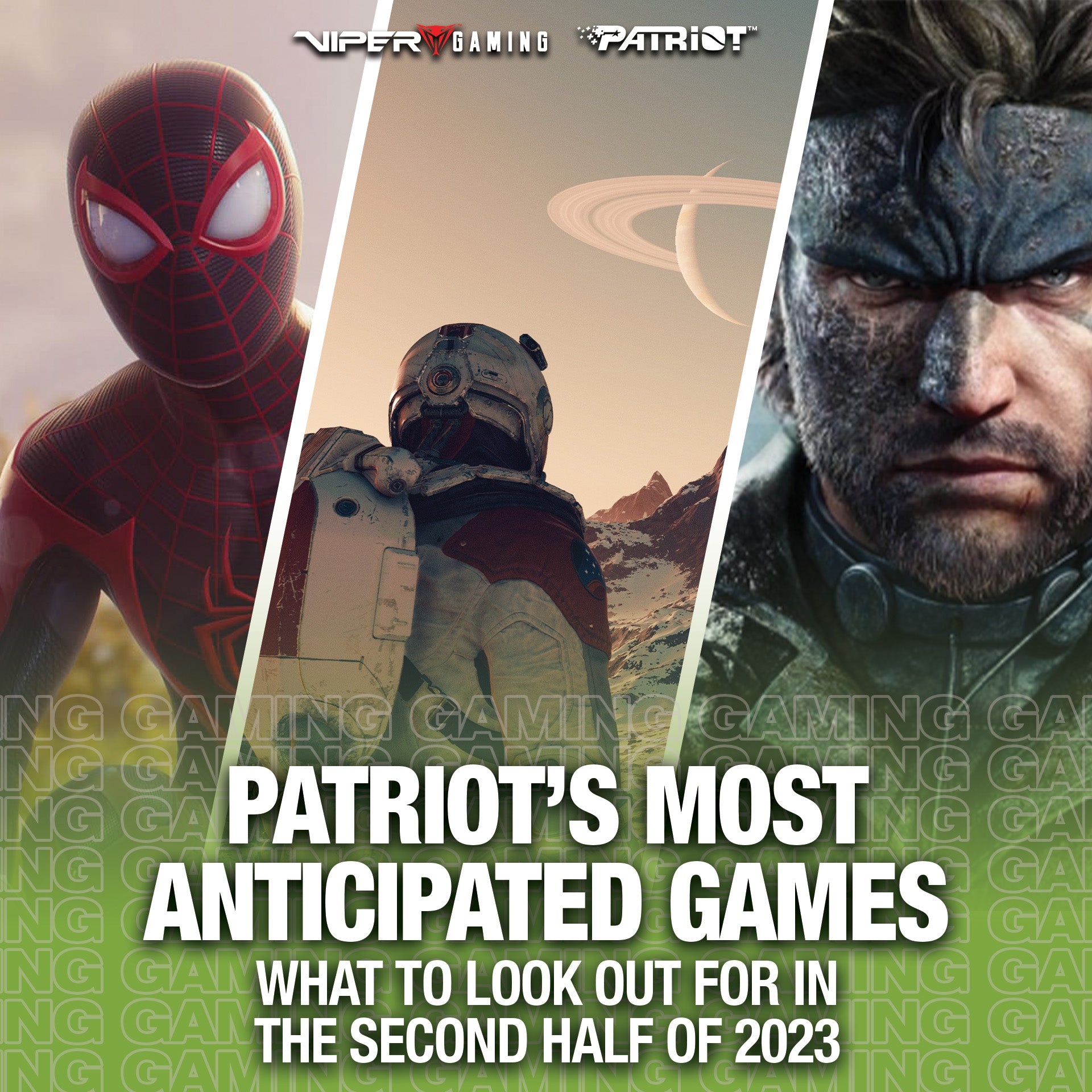 Patriot's Most Anticipated Games in the Second Half of 2023