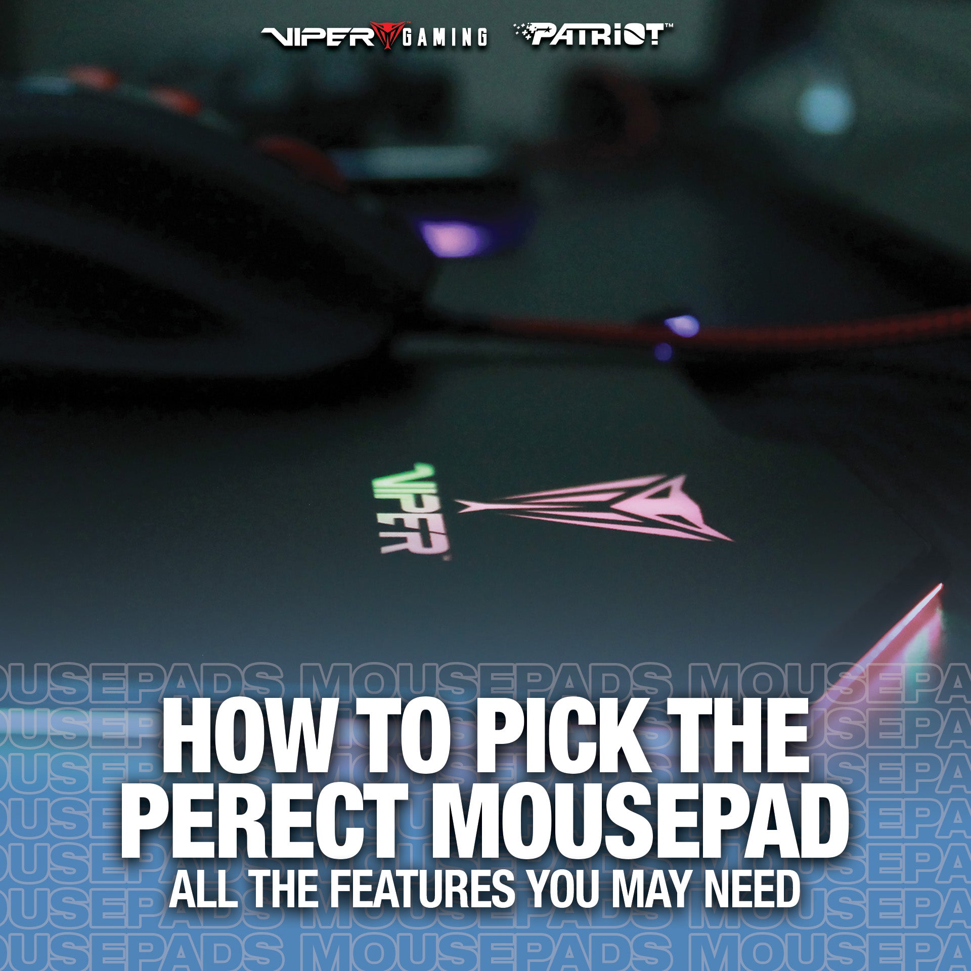How to Pick the Right Mousepad