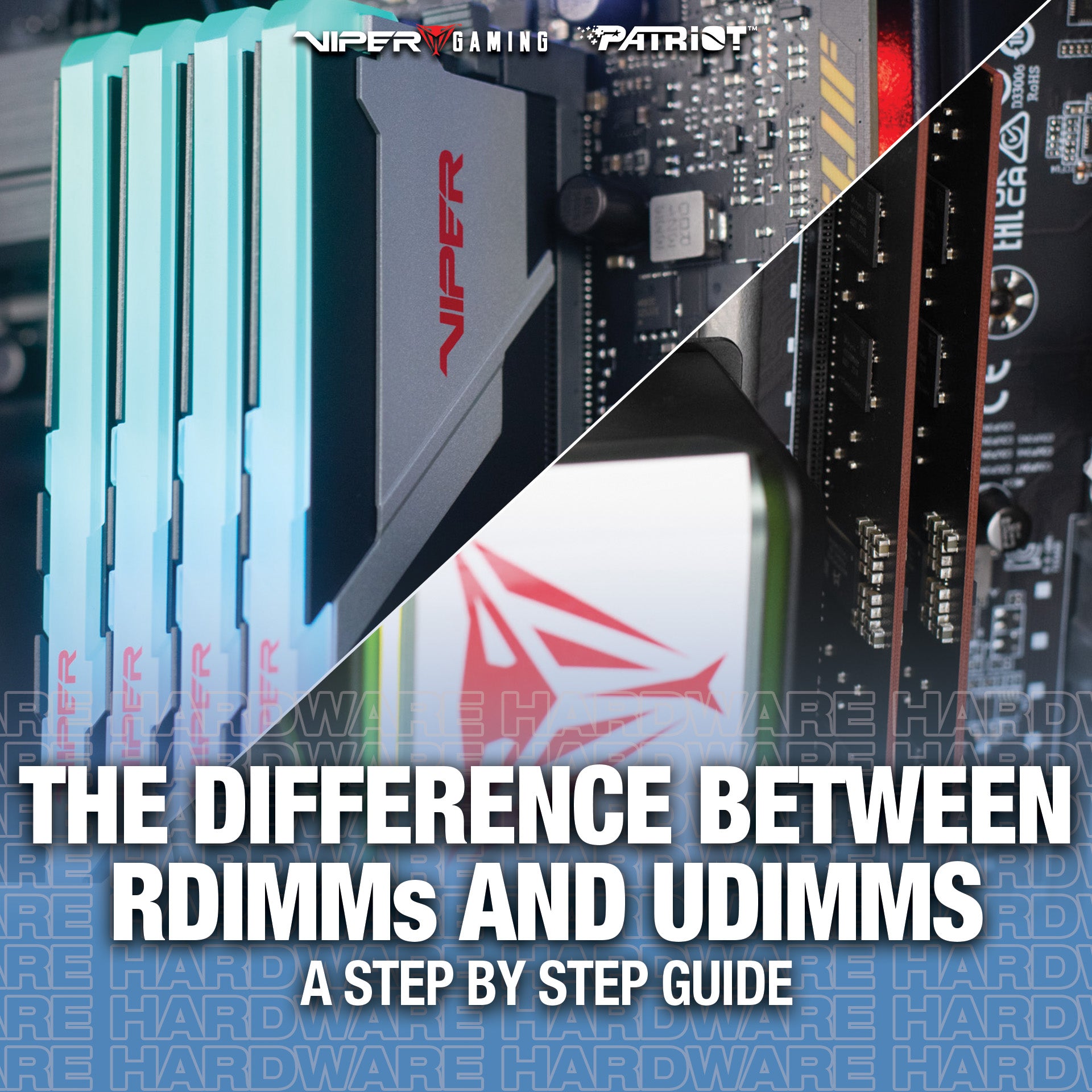 What's the Difference between UDIMMs and RDIMMs?