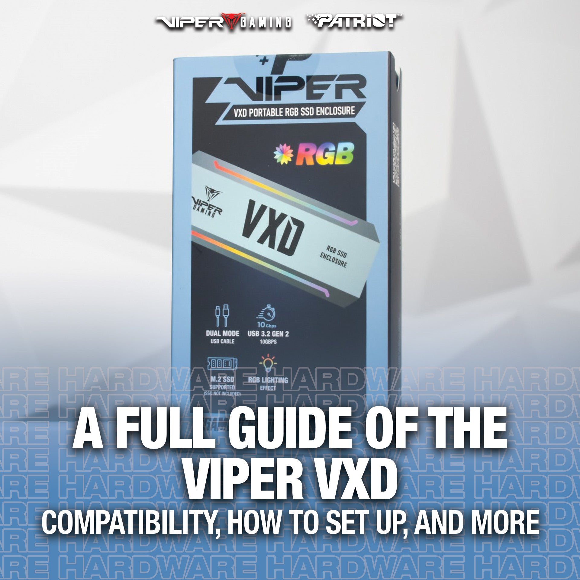 Viper VXD SSD Enclosure Guide