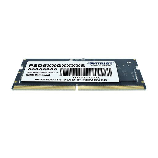 Patriot Signature Series - DDR5 SODIMM_PC5-38400 (4800MHz) CL40_Single Module (1 Rank)