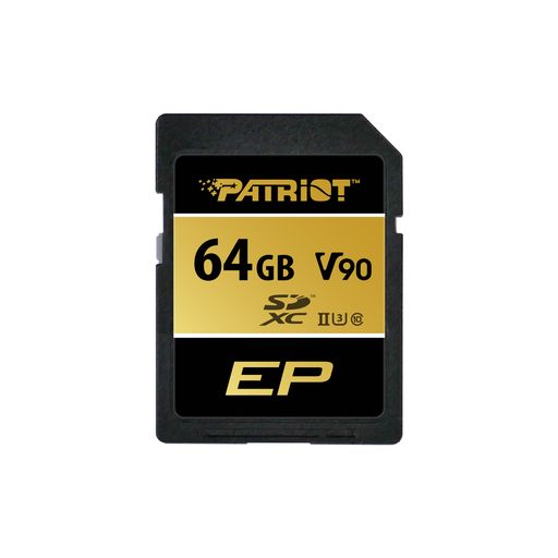 Patriot V90 SDXC USH-II U3 C10 SD Card