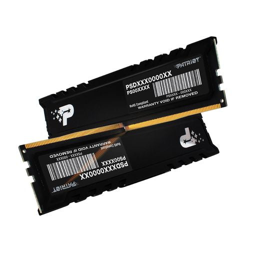 Patriot Signature Premium Series - DDR5 UDIMM PC5-38400 (4800MHz) CL40_Dual Kit with Heatshield