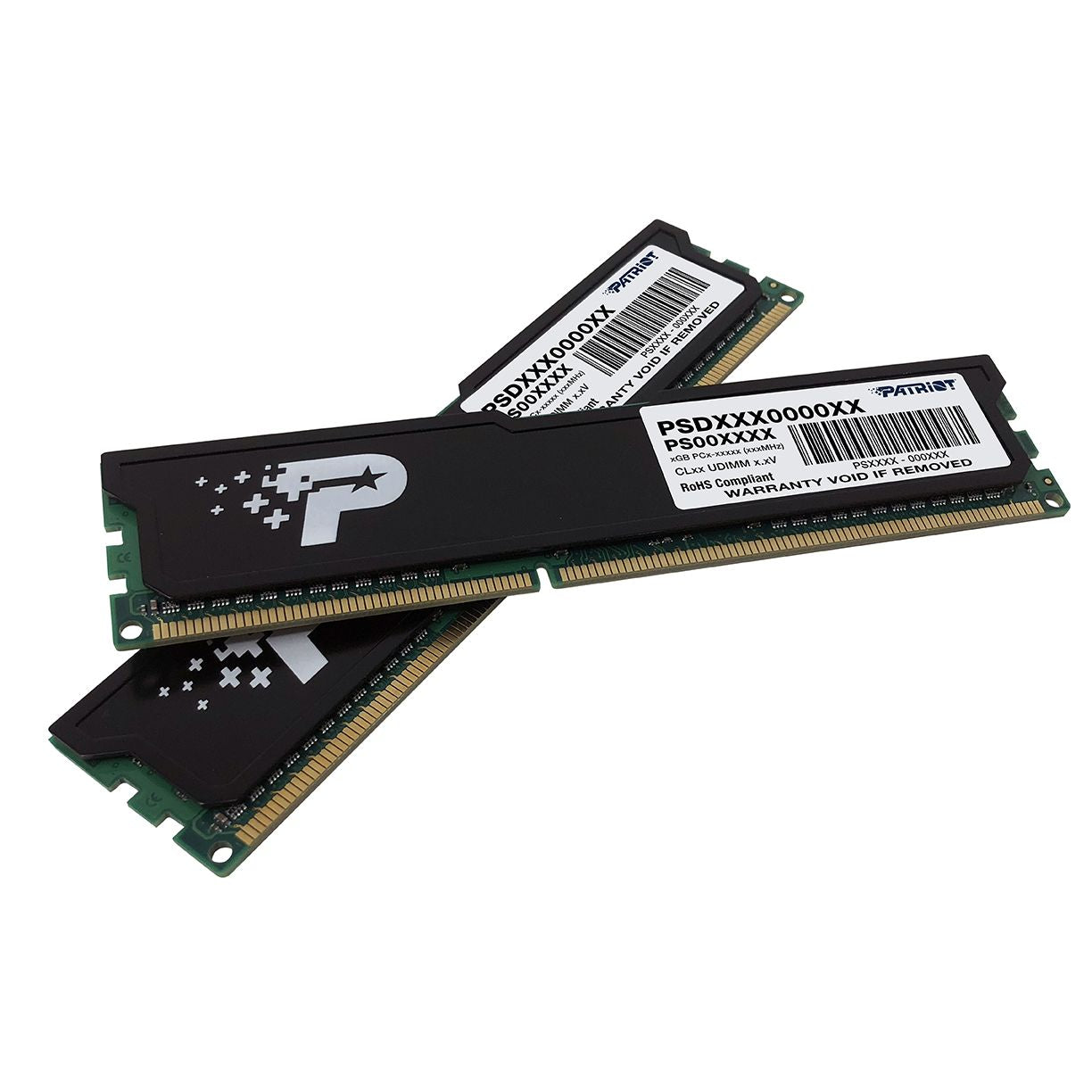 Patriot Signature Series - DDR3 UDIMM PC3-12800 (1600MHz) CL11_Dual Kit with heatshield